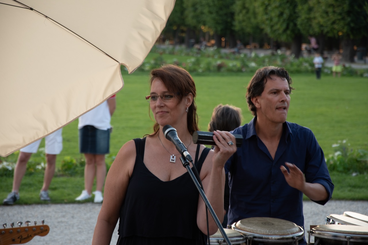 Augarten Sommernacht 2016: Oye Como Va im Cafe Restaurant Augarten